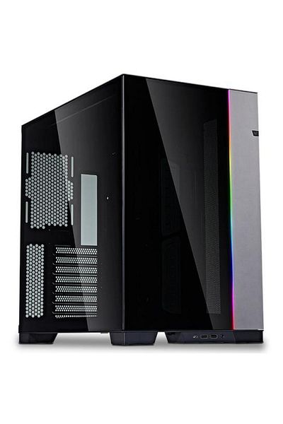 Lian Li Carcasa Lian Li PC-O11 Dynamic EVO Mid-Tower, Tempered Glass, Fara sursa (Gri)