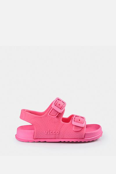 Vicco Bunny Basic Girls Preschool Fuchsia Sandals
