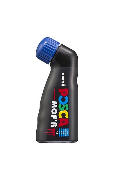 POSCA Marker pentru mop Uni PCM22, vârf burete 3-19 mm, albastru