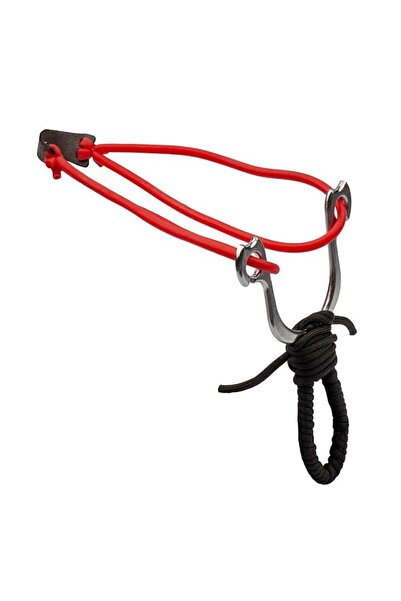 Depox Sada kovových slučiek IdeallStore, Sling King, šnúrka, čierna, guľôčky 15 cm a 6 mm