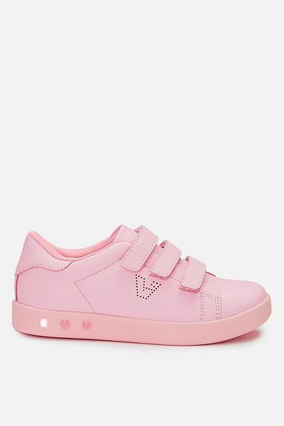 Vicco Oyo Lighted Girls Pink Sneaker