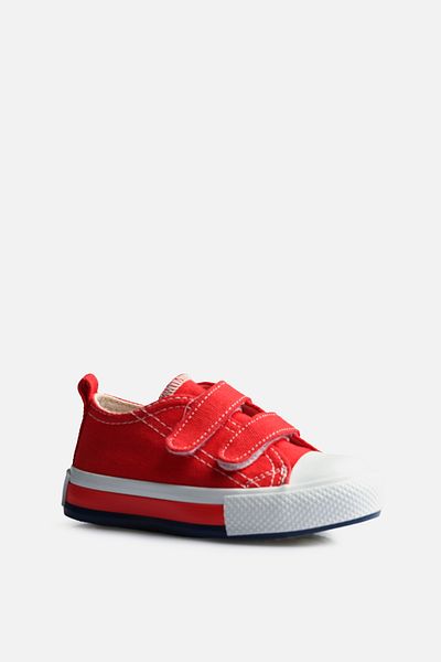 Vicco Pacho Basic Unisex Preschool Red Sports Shoes