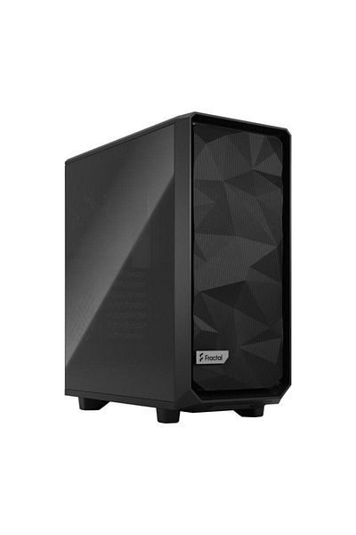 Fractal Design Carcasa Fractal Design Meshify 2 Compact Black TG Dark Tint, Middle Tower, Sticlă securizată (Negru)