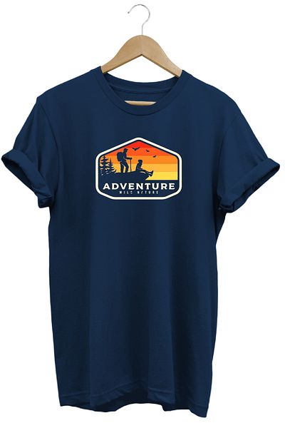 remonz Adventure Adventure Printed Basic T-shirt 100% βαμβάκι