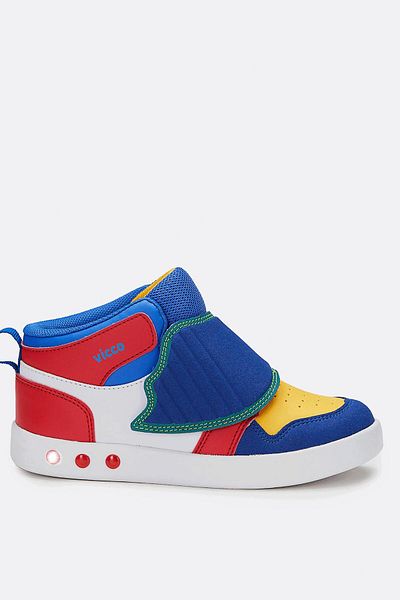 Vicco UFO Lighted Boy's Saks Blue Boots