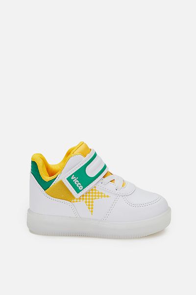 Vicco Magic Unisex Children's White Casual Shoes