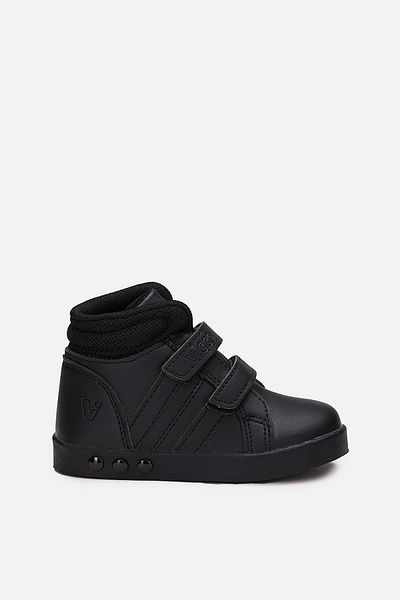 Vicco Lucky Unisex Kids Black Casual Shoes