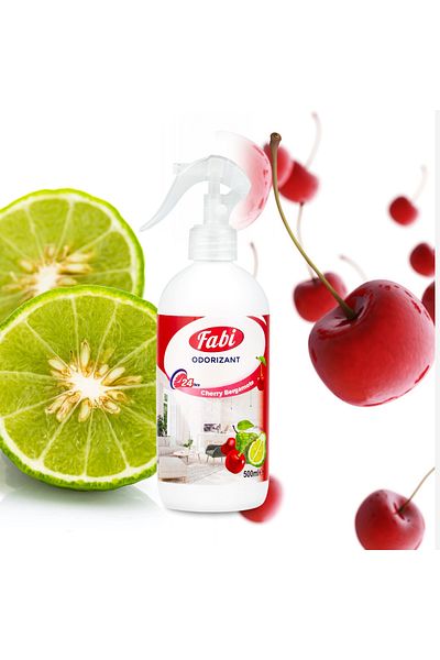 FABI Room air freshener with spray, Cherry Bergamote, Fabi, 500ml