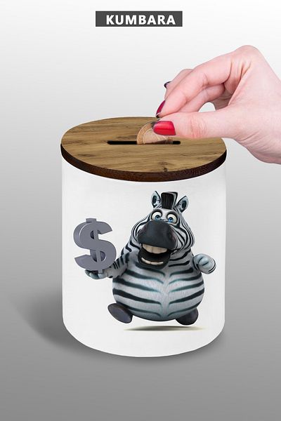 yhfoto Animal Design 9 cm Ceramic Small Size Tabletop Piggy Bank 25Kmb262