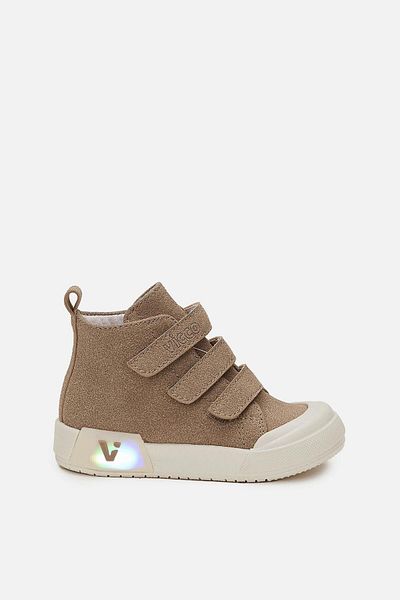 Vicco Naru Lighted Unisex Baby Beige Boots