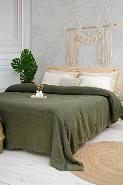 Viaden Marla Çift Kişilik Pike 220x240 cm Yeşil