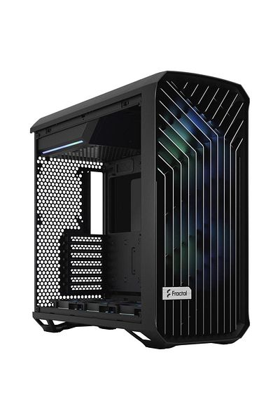 Fractal Design Carcasa Fractal Design Torrent Black RGB TG Light Tint, Full Tower, fara sursa, ATX (Negru)