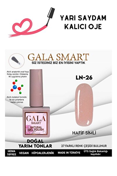 gala smart YARI SAYDAM JEL GÖRÜNÜMLÜ KALICI OJE