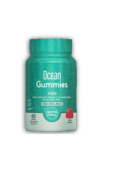 Ocean Gummies Hsn 60 Pieces Chewable Gel Form 8697595873939
