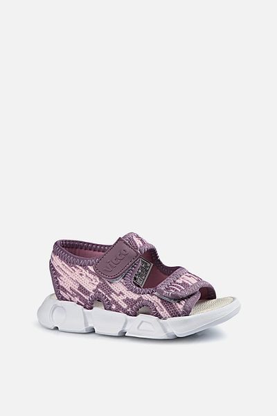 Vicco Kuki Lightweight Girl's Plum Sandals