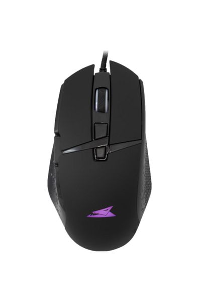 Barracuda Mouse Barracuda BGM-051, Cu brad, USB 6400 dpi, Iluminare RGB (Negru)