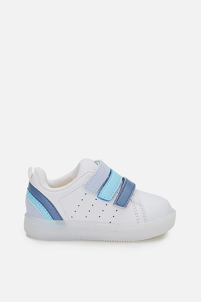 Vicco Sun Lighted Men's Preschool White/Blue Sneaker