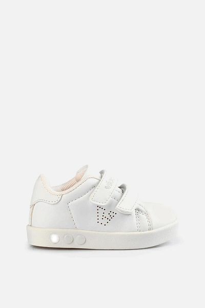 Vicco Oyo Lighted Unisex First Step White Sneaker
