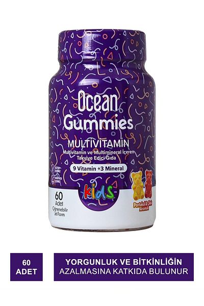 Ocean Gummies Multivitamin 60 Soft Tablets 8697595873724