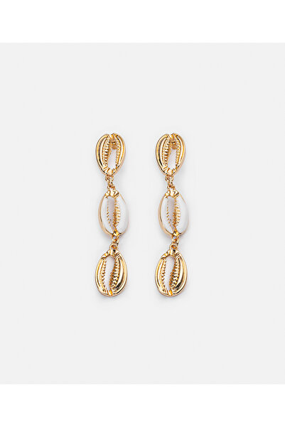 İpekyol Kontrast reçineli sallantılı küpe