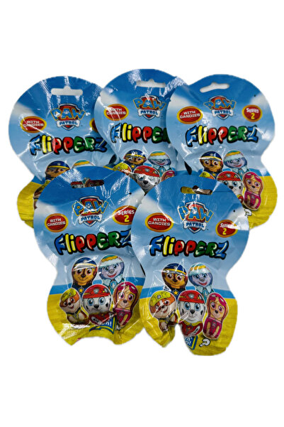 Unibon Relkon Flipperz Paw Patrol İthal oyuncak şekerleme 5 Paket Avantaj Seri