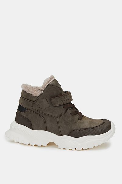 Vicco Gordon Fur Boy's Brown Boots