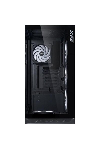 XPG Carcasa XPG Invader X BTF, Middle Tower, tempered glass (Negru)