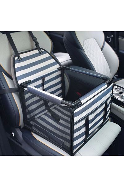 Choice White Blue Travel Dog Car Seat Cover Waterproof Pet Dog Carriers Bag Cat Transport Hammock Dog Car S
