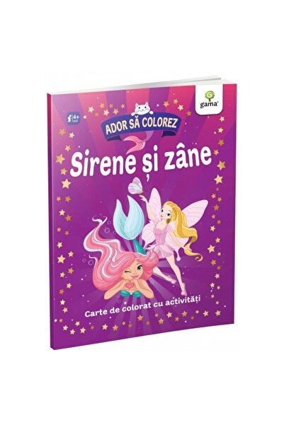 Gama Sirene și zâne. Îmi place să colorez!