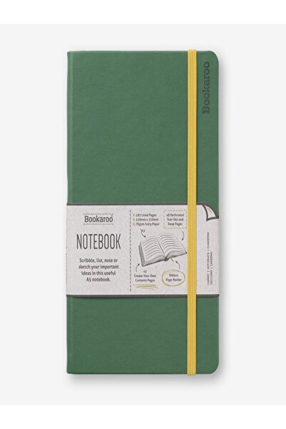 İF Bookaroo Notebook (A5) Journal - Forest Green (Orman Yeşili)