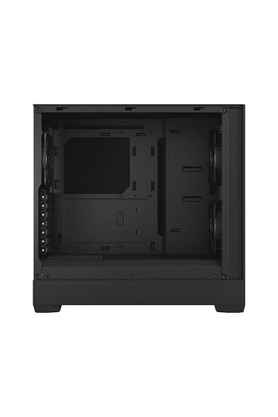 Fractal Design Fractal Design Pop Silent Clear Case, Middle Tower, without power supply, ATX (Black)