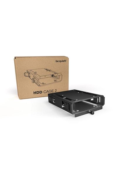 Be Quiet! HDD Cage be quiet! HDD CAGE 2, for 1 HDD or 2 SSD (Black)