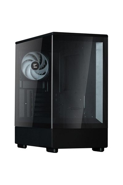 Zalman Carcasa Zalman P10 Black, Mini Tower, tempered glass (Negru)