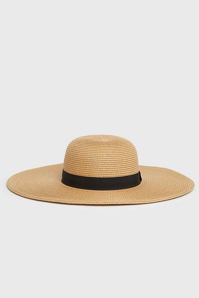 Külah Women's Camel Straw Hat - Natural Beach Hat