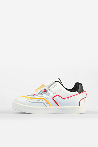 Vicco Ester Lighted Baby Boy White Sneaker