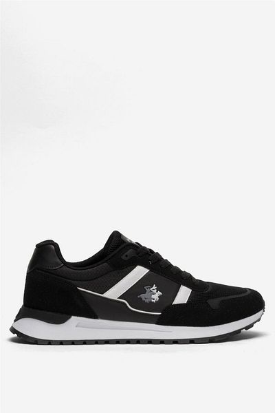 Liger Men's Orthopedic Daily Walking Running Sneaker Sports Shoes Black - White