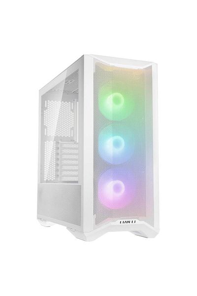 Lian Li Carcasa Lian Li LANCOOL II Mesh C RGB, Middle Tower, fara sursa, ATX, E-ATX (Alb)