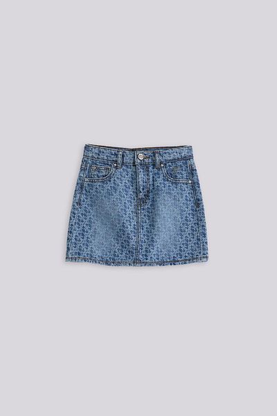 Guess Fusta albastra pentru fete Bg Store