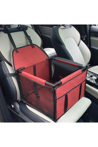 Choice Red Travel Dog Car Seat Cover Waterproof Pet Dog Carriers Bag Cat Transport Hammock Dog Car Seat Bas