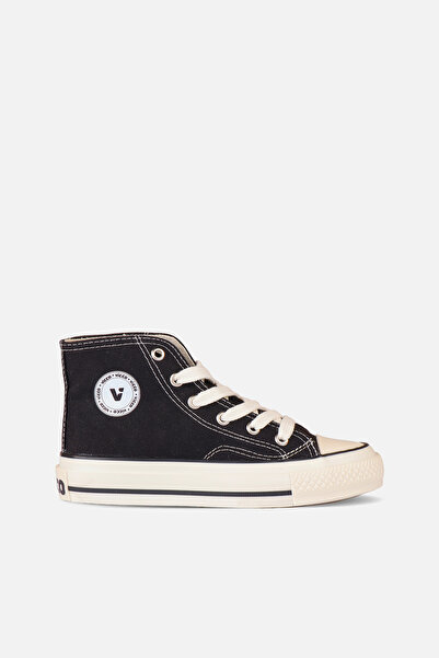 Vicco Star Basic Unisex Genç Siyah Sneaker
