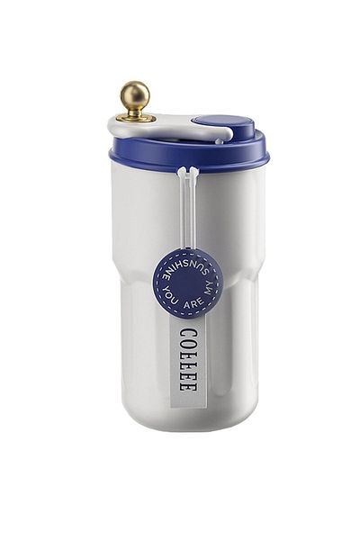 Weather Forecast 316 L Steel Blue 420 ml Coffee Hand Thermos Mug cin486mv