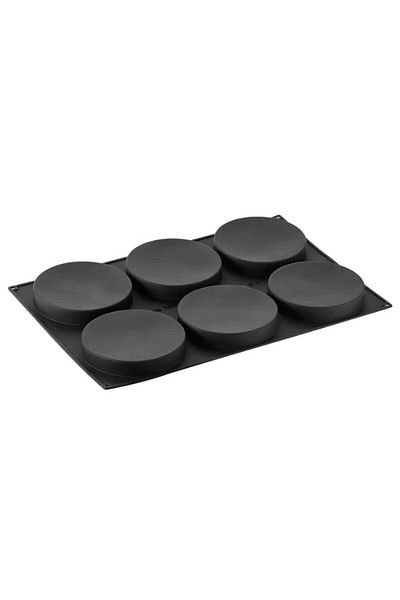 La Pavoni Formă din silicon pentru porții unice sau insert, 6 cavități, Pavoflex, 180x30h mm
