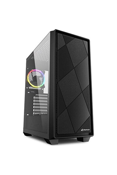 SHARKOON Кутия Sharkoon VS8 RGB, RGB осветление, Миди тауър, без захранване, ...