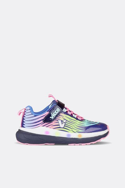 Vicco Maggie Navy Blue Lighted Girl's Sneaker