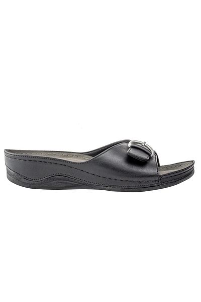 Ceyo Arme City Ceyo Ac9946 Lightweight Cork Sole Comfortable Slippers with Heel Spur Gel
