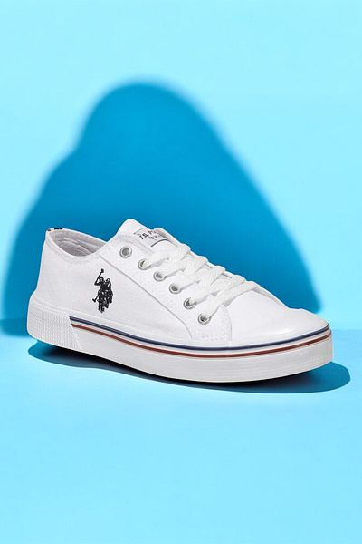 U.S. Polo Assn. A 1146175   Tenis alb casual pentru femei