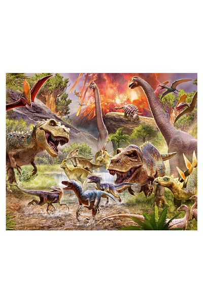 RAVENSBURGER 51649 Model Children's Puzzle - 60 Pieces Dinosaurs