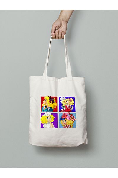 Akumastik Nostalgic Anime Cloth Bag 35X40Cm Anime Tote Bag