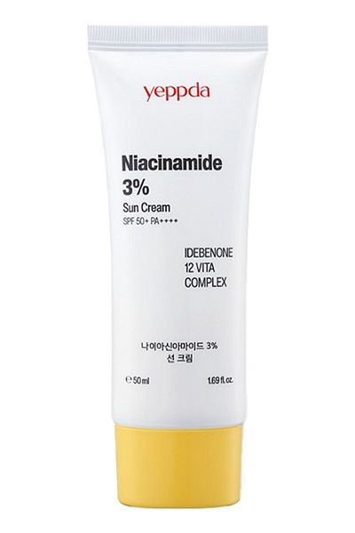 YEPPDA Vegan Sunscreen Spf50 Pa+ Containing Niacinamide 50ml