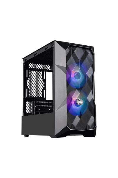 Cooler Master Cooler Master Micro ATX MasterBox TD300 MESH case, with 2 ARGB fans